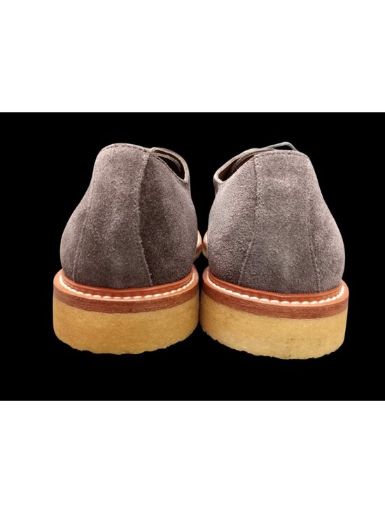 To Boot New York Derby Lace-Up Shoes Suede Leather Grey Men Size 10 FLOOR MODEL! main image 4